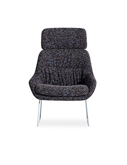 JAC sled lounge chair JAC sled lounge chair
