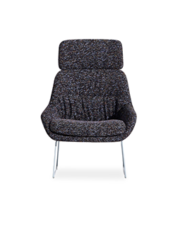 JAC sled lounge chair