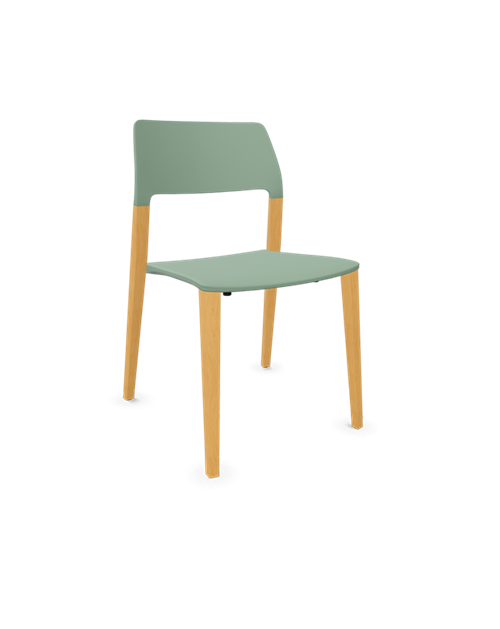 Halm 4leg chair no arms | Reed