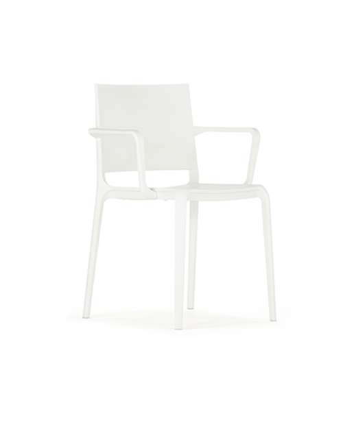 Tonina Chair with arms | Snow