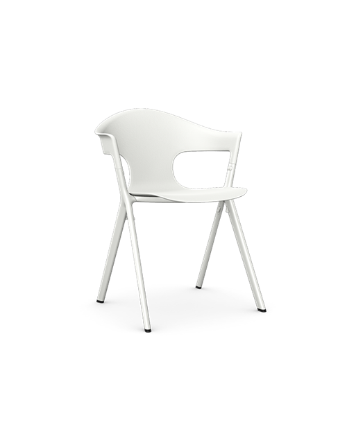 Axyl Chair | White/White