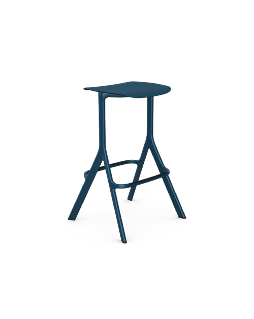 Axyl Stool | Peacock Blue