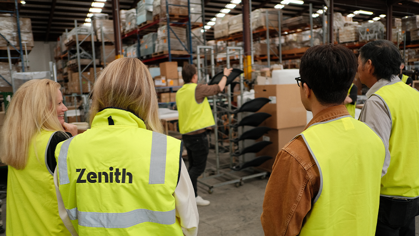 Discover the Craft Behind the Design: Taking our clients on an exclusive tour of our Zenith New Zealand factory