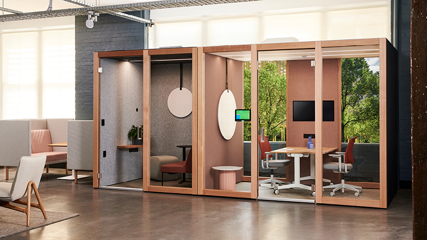 New frontiers in sustainable timber: Verse Acoustic Pods now available with Crafted Hardwoods.