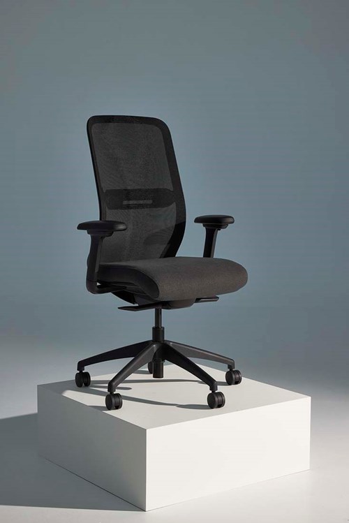 Khyn Task Chair on Dark Frame