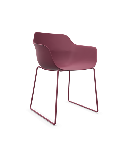 Crona Light Chair armrest | Black Cherry