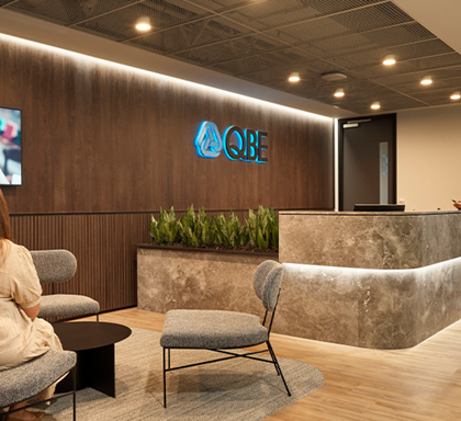 Case Study: An office transformation for QBE Brisbane