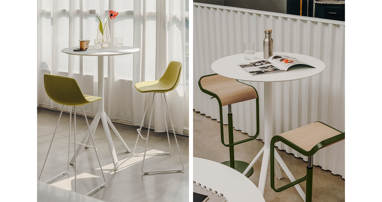 Miunn Stool, Lem Stool & Fork Table